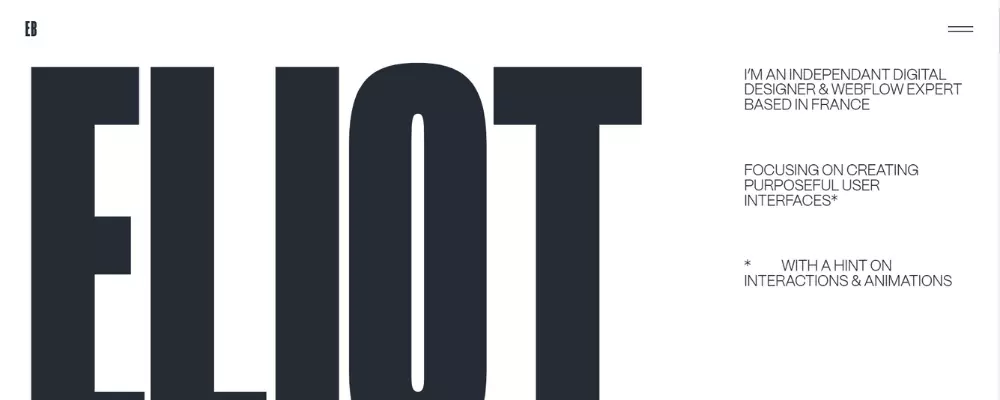 Strony z portfolio - inspiracje, przykłady, szablony